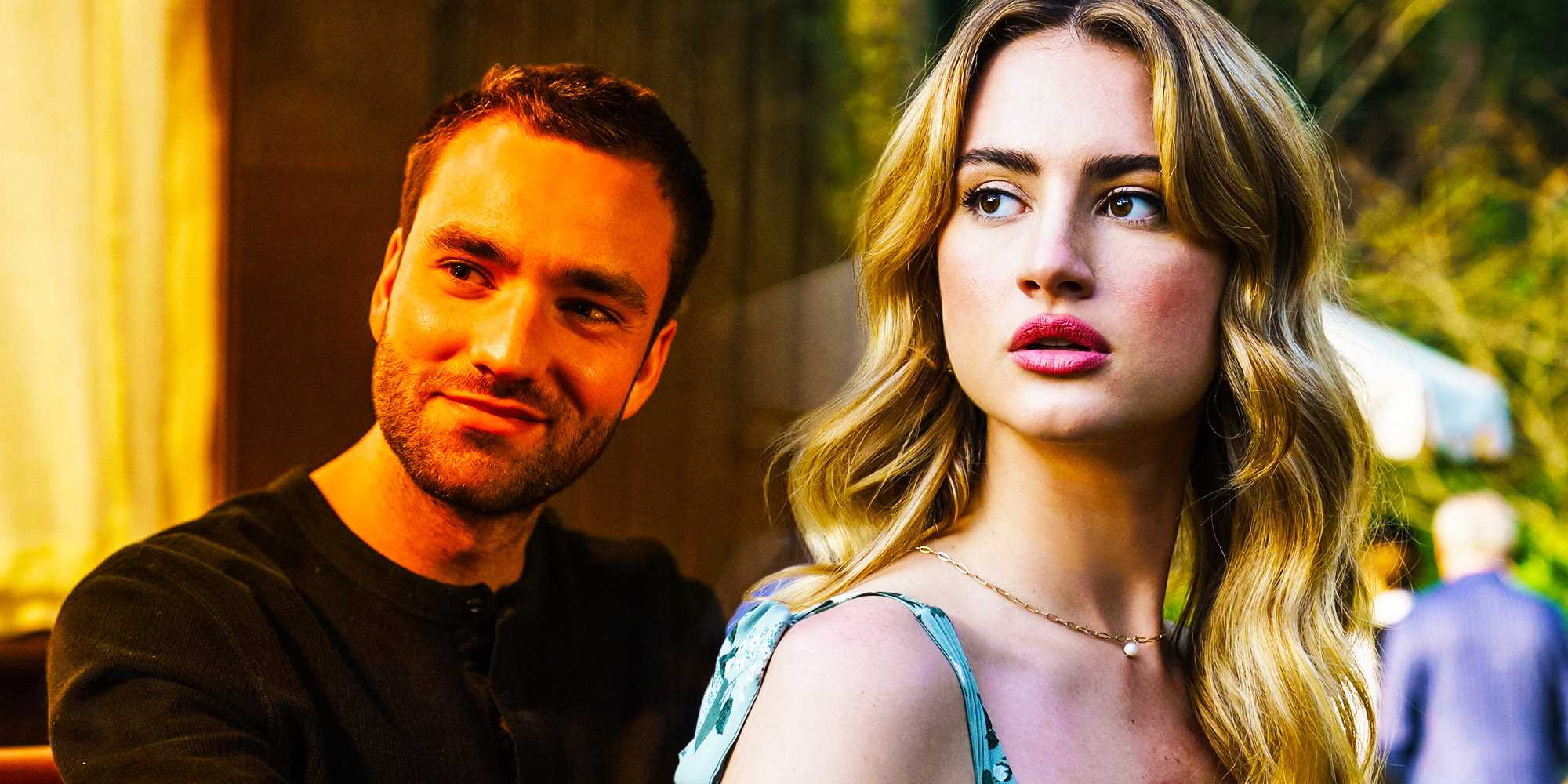 Коллаж с Джексоном Уайтом и Grace Van Patten в "Tell Me Lies"