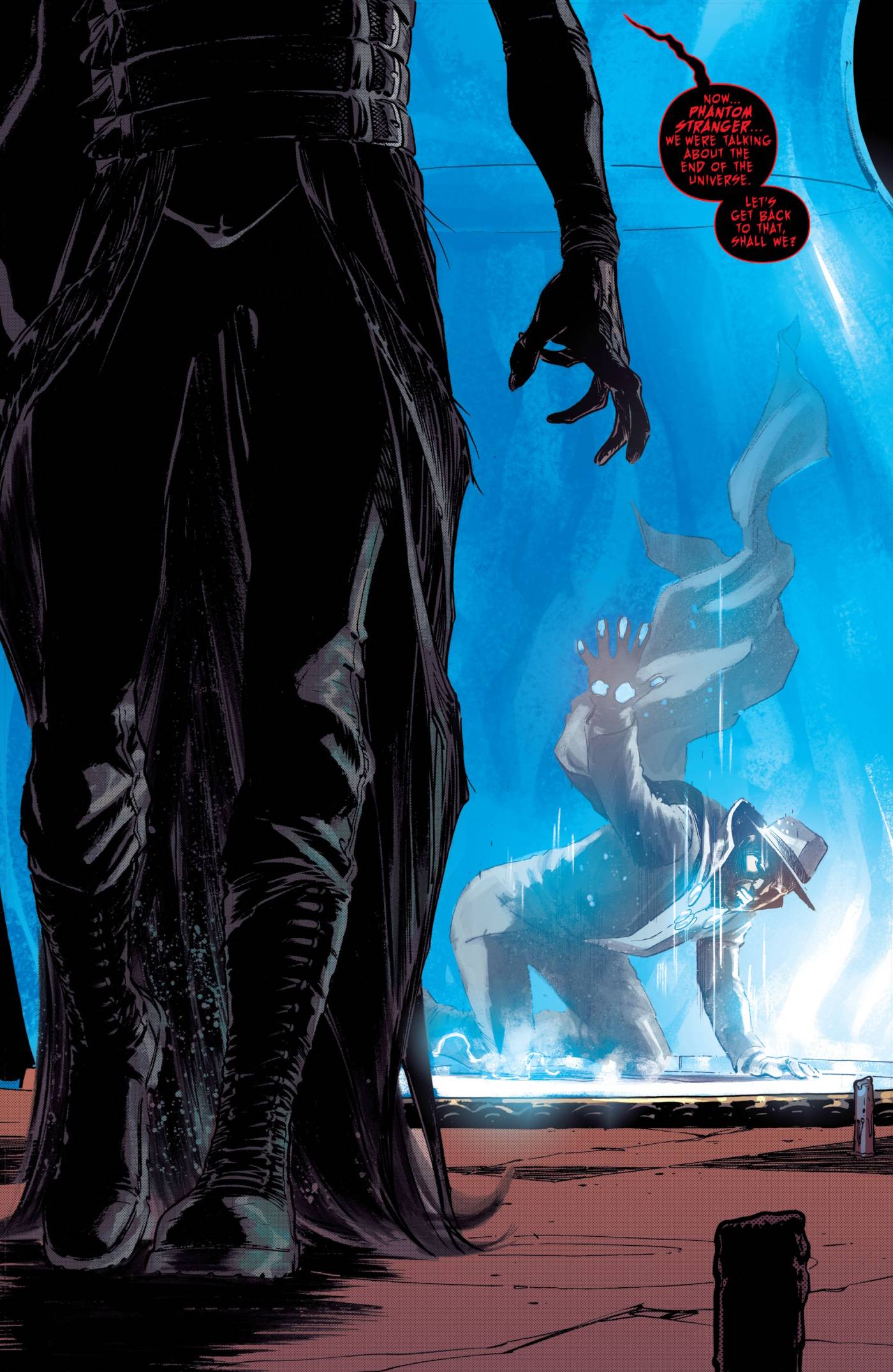 The Batman Who Laughs Captures The Phantom Stranger