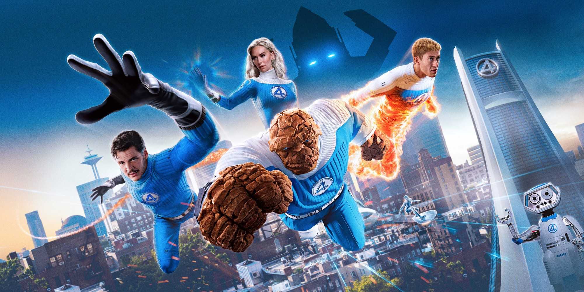 Первые шаги "Fantastic Four": актеры в костюмах и в действии