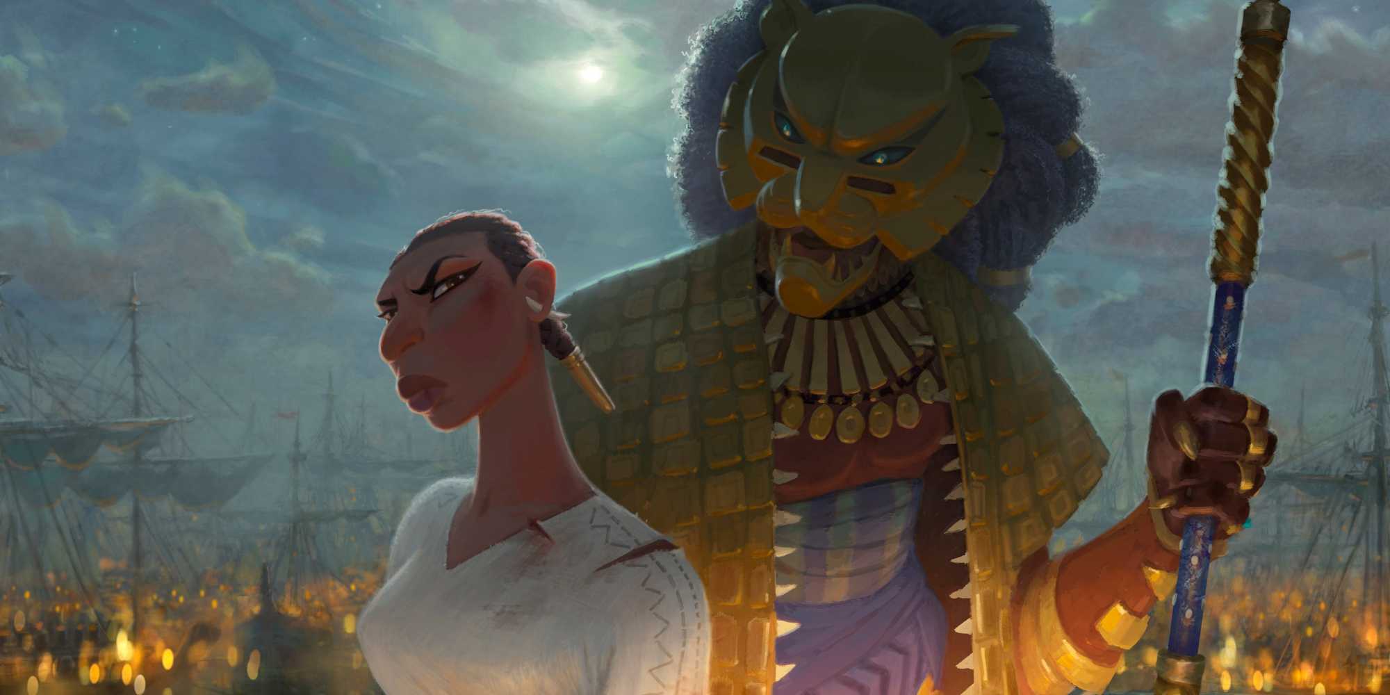 Лев и Нони в глазах Ваканды