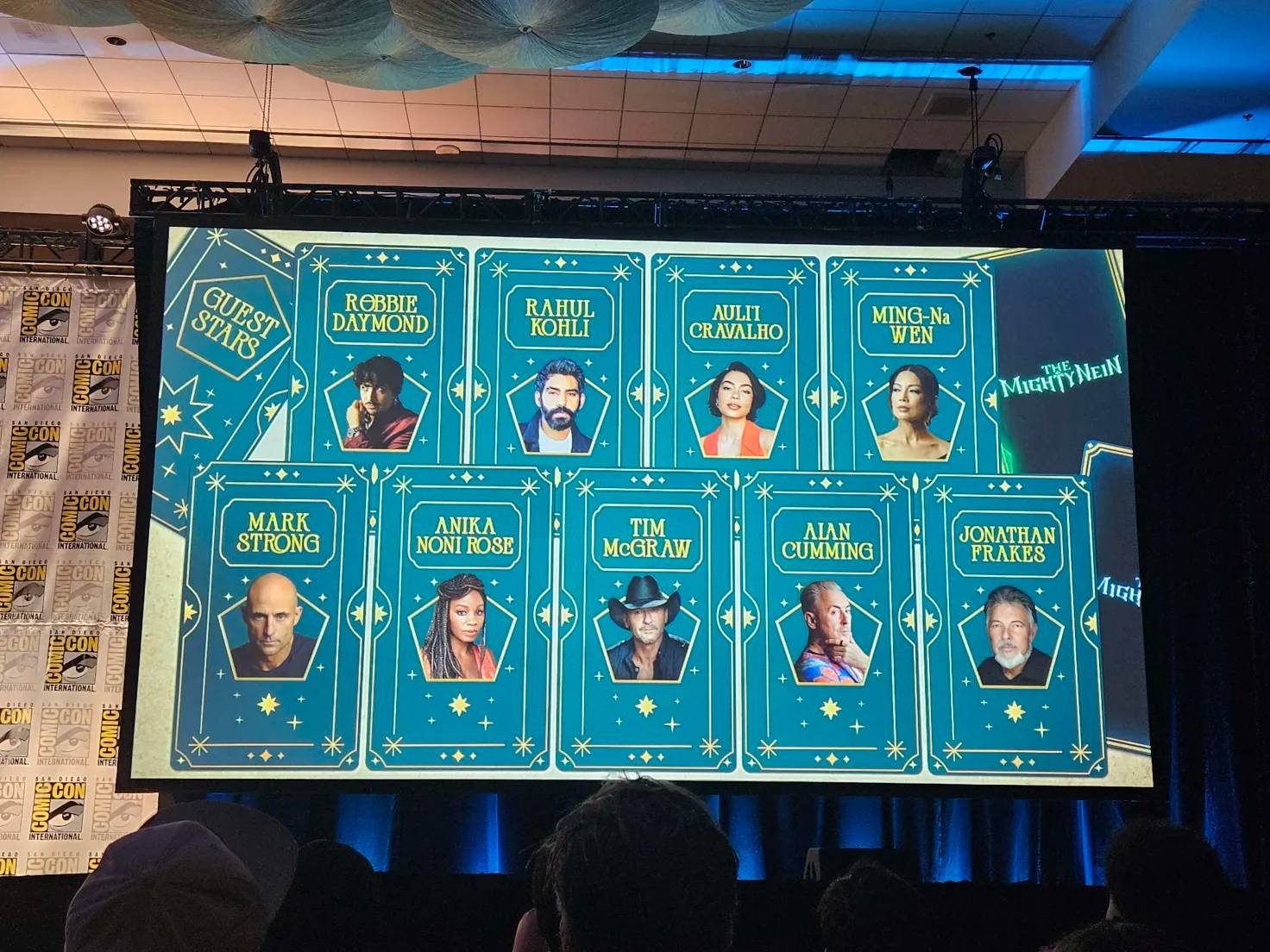 Список гостей *Might Nein* на San Diego Comic-Con