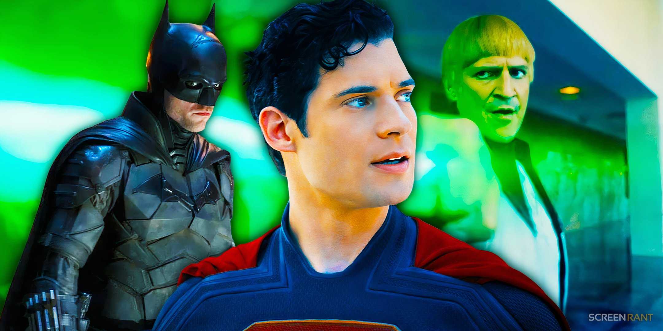 Супермен Дэвида Коренсвета, Натана Филлона и Роберта Паттинсона в роли Бэтмена