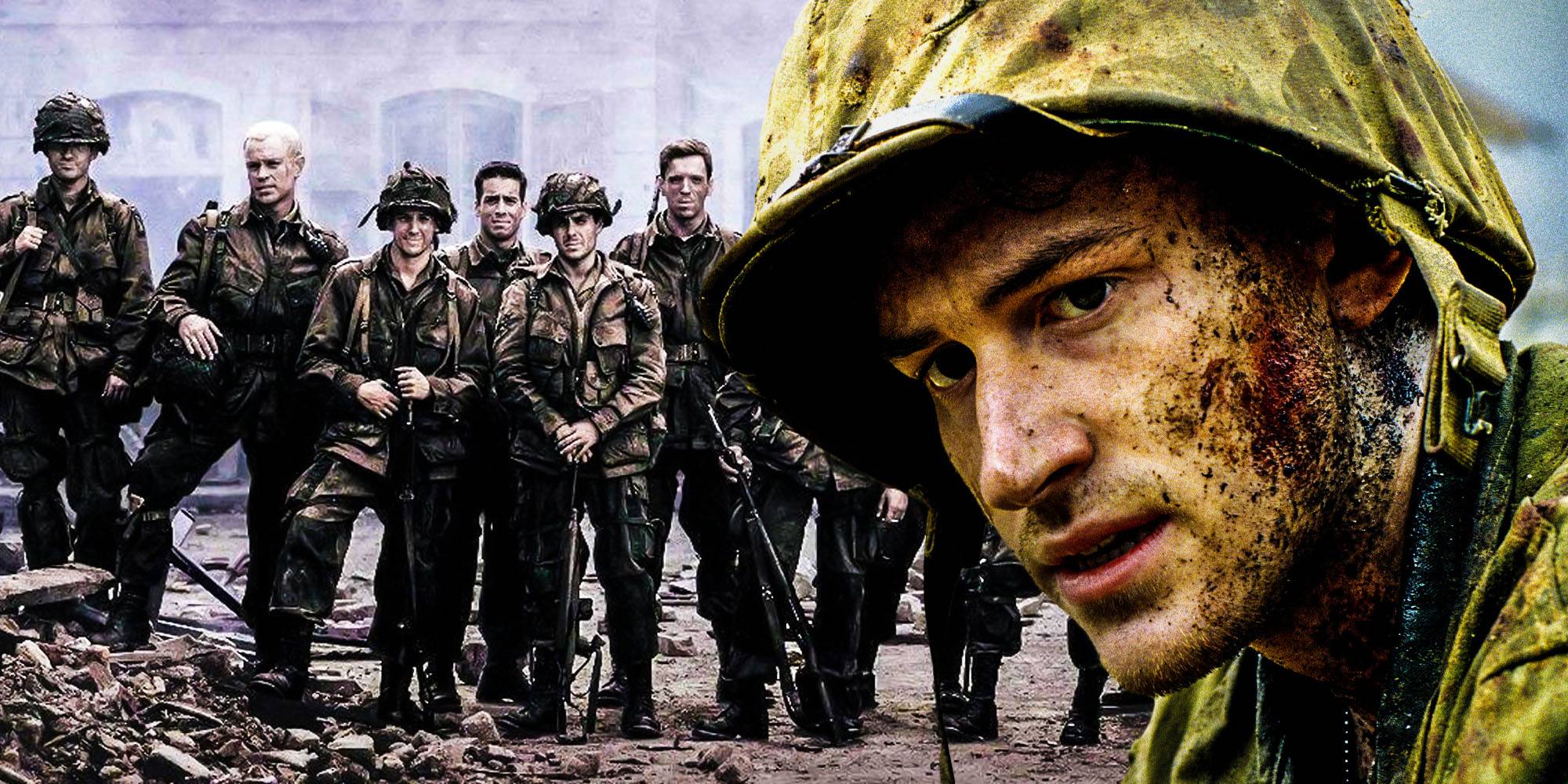 Временная шкала The Pacific и Band of Brothers