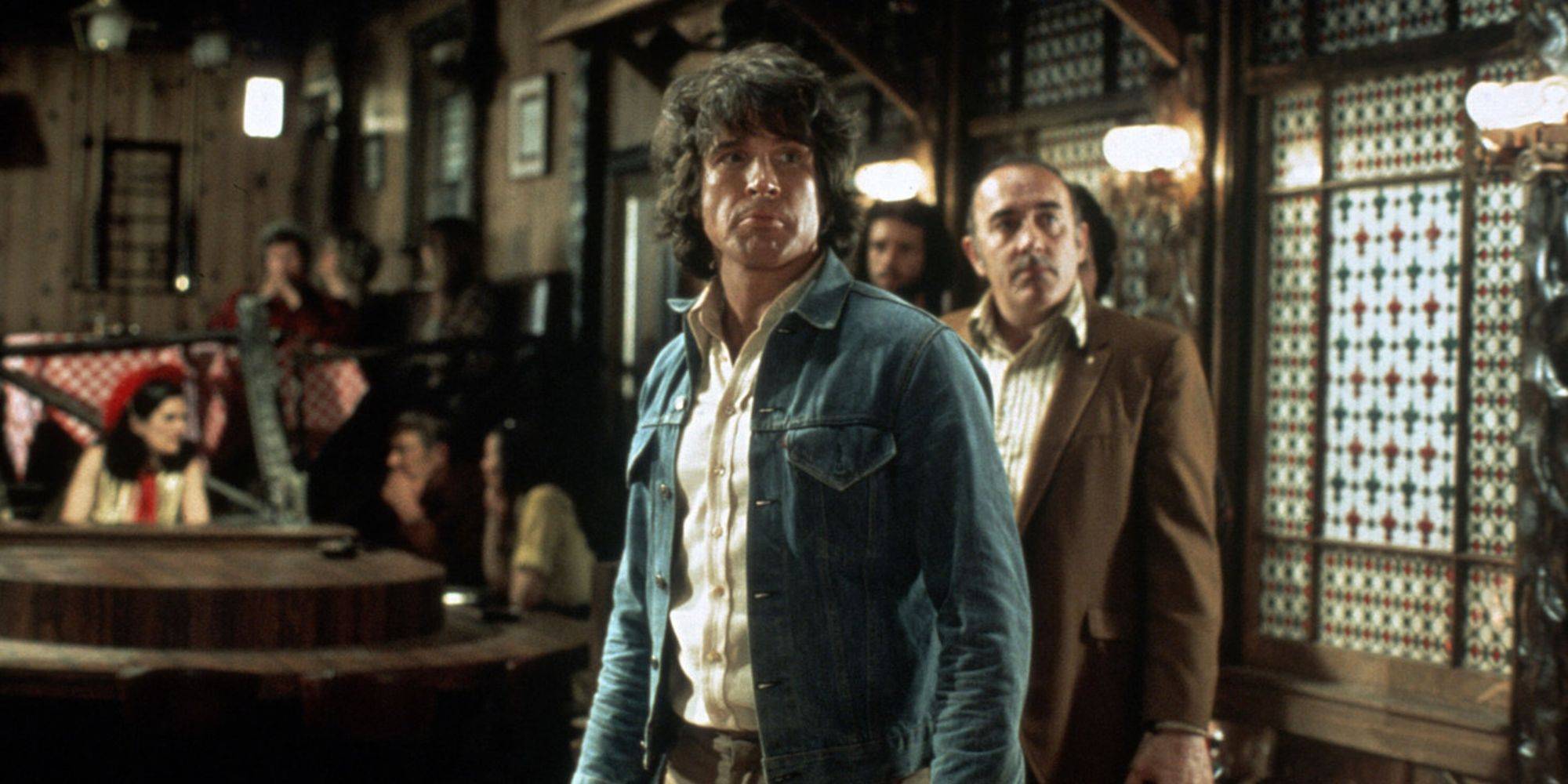 Уоррен Битти в The Parallax View.