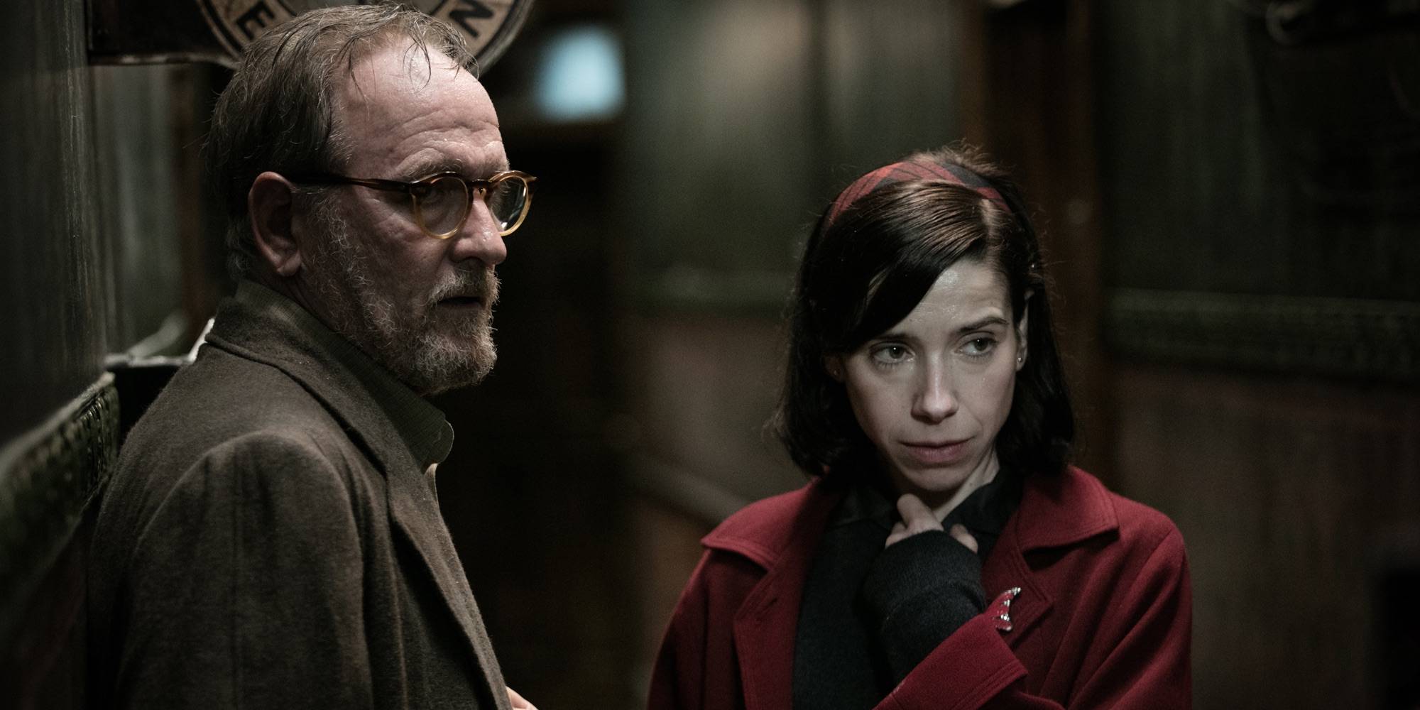 Ричард Дженкинс и Салли Хоукинс в «Форме воды»