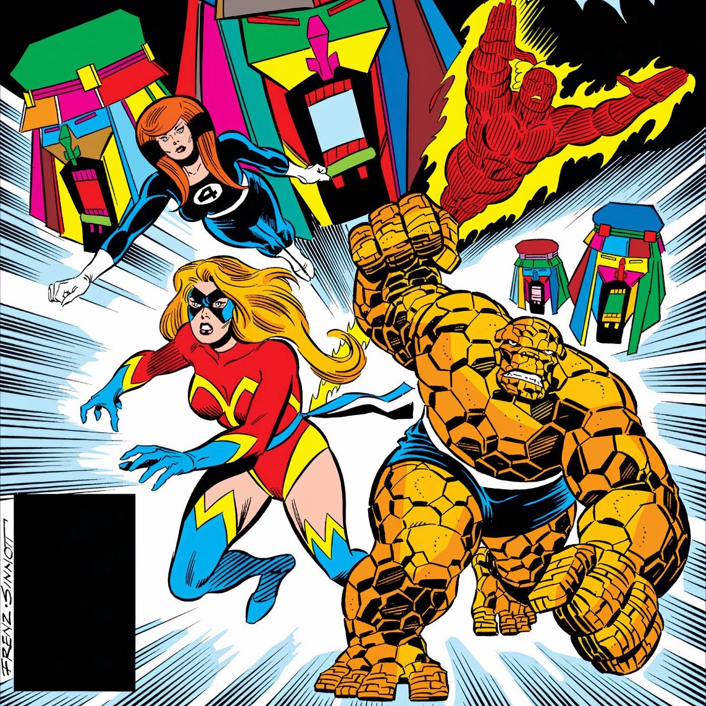 Thing ведет новую Fantastic Four.