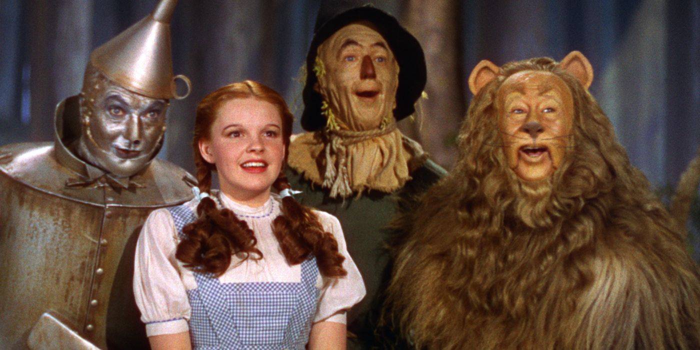 Стальной человек, Дорти, Кукла и Лев в «Удивительном мире»