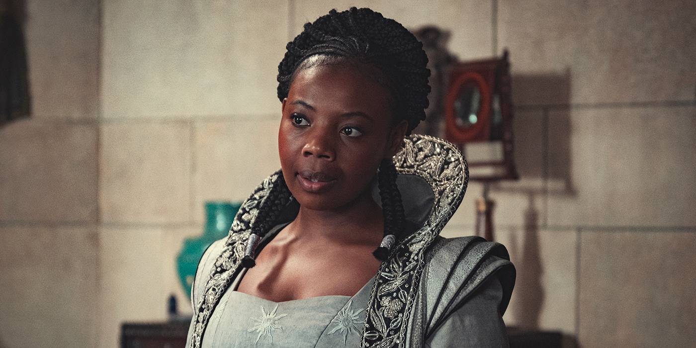 Фрингилла, выглядящая серьезно в "Ведьмак"