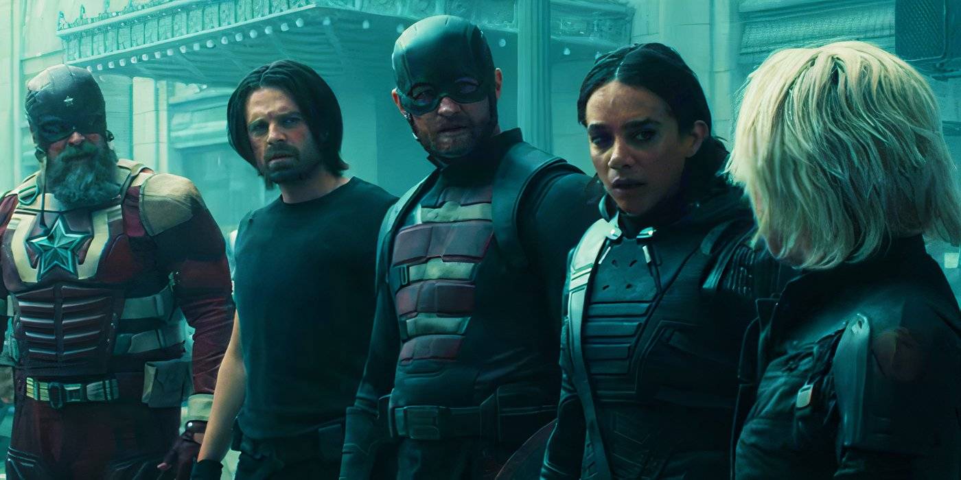 Thunderbolts на улице в трейлере *Thunderbolts