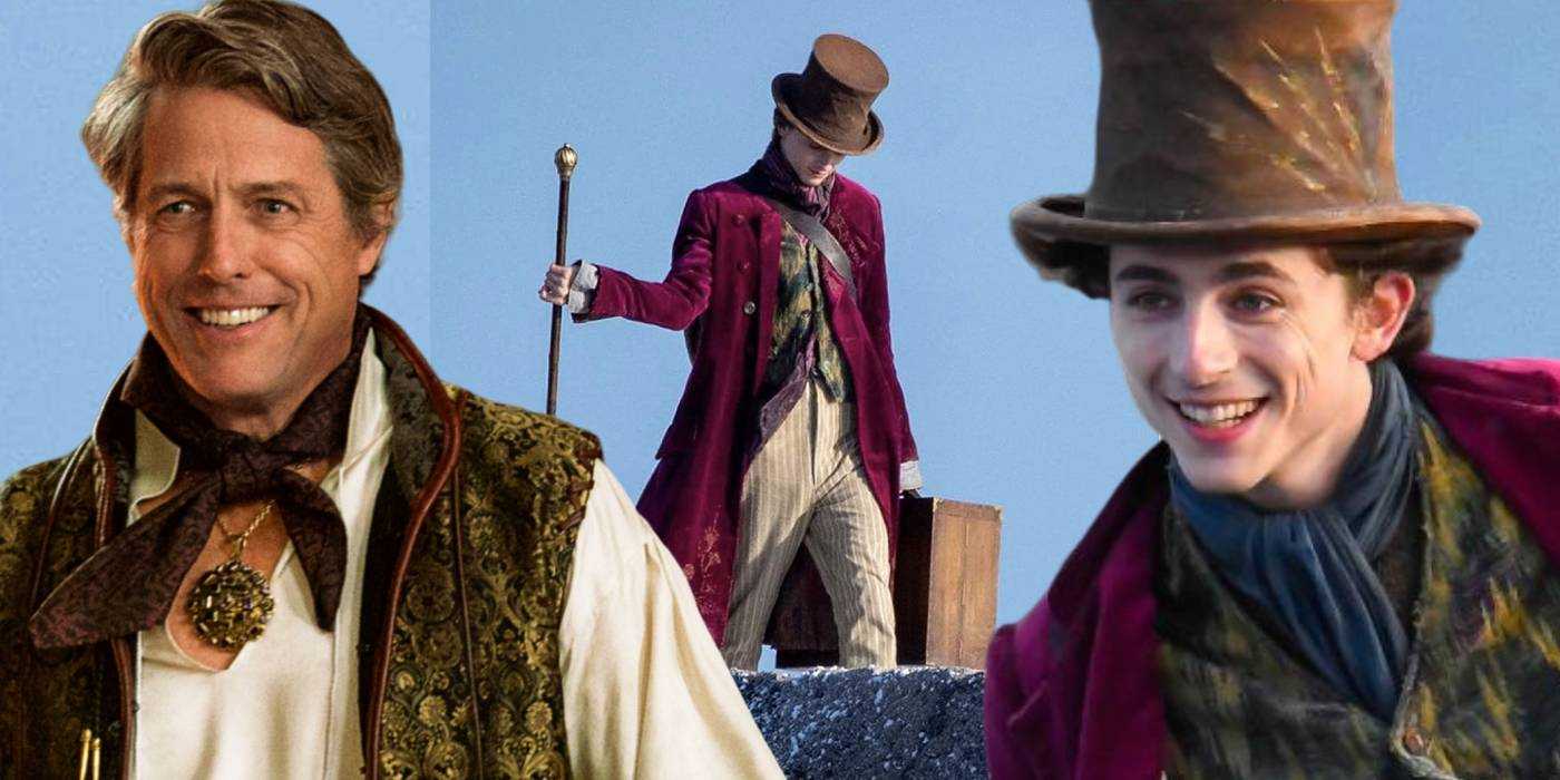 Тимоти Шаламе и Хью Грант в "Вонке"