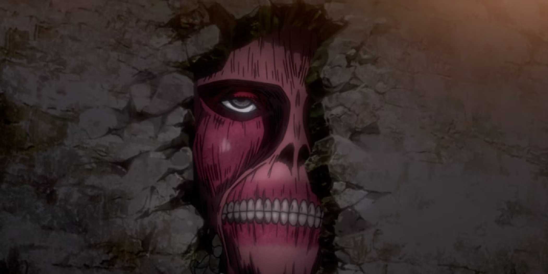 Титаны в стене в "Атаке титанов"