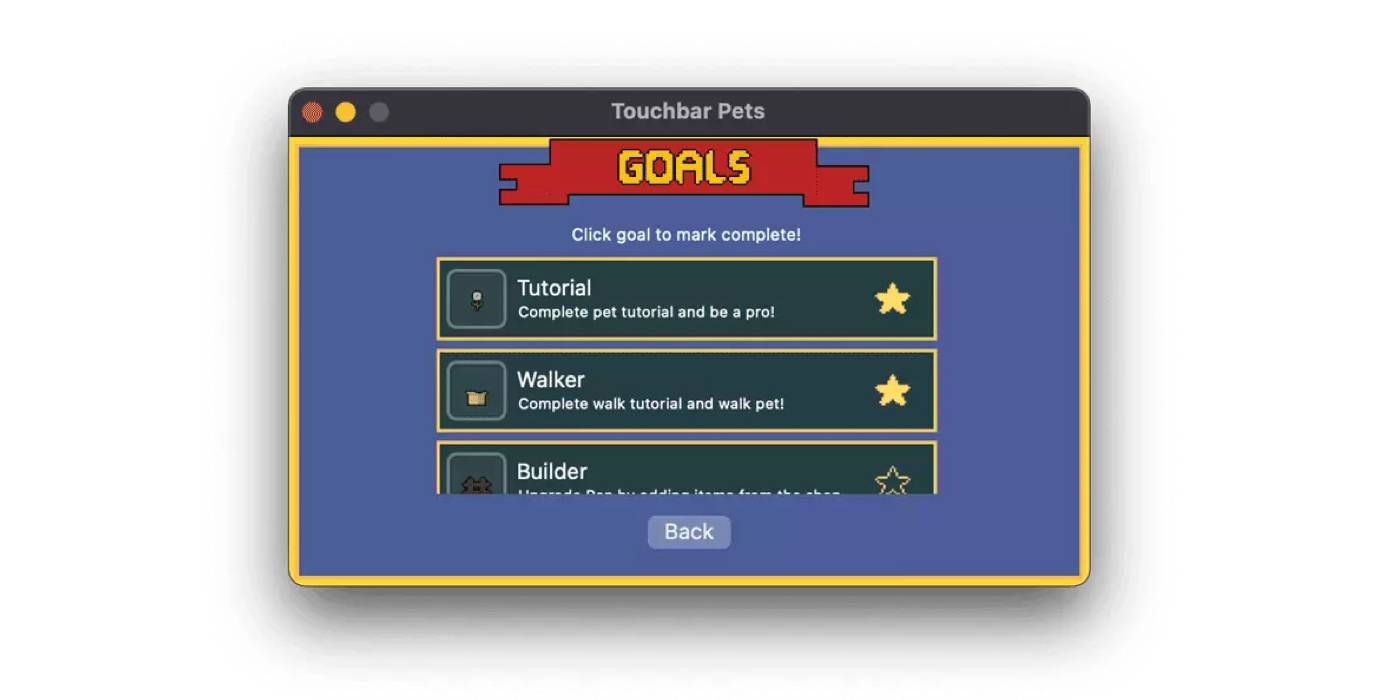 Tamagotchi для Macbook Pro