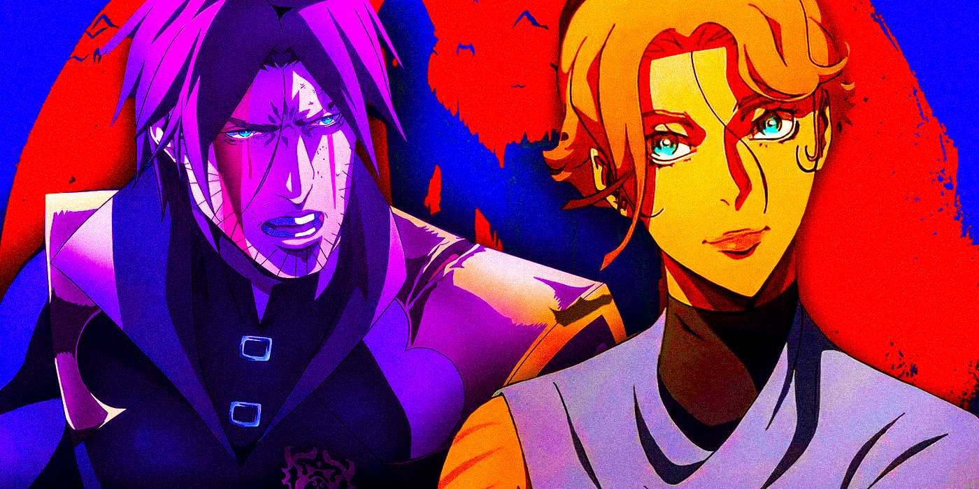 Trevor-Belmont-&-Sypha-Belnades-from-Castlevania