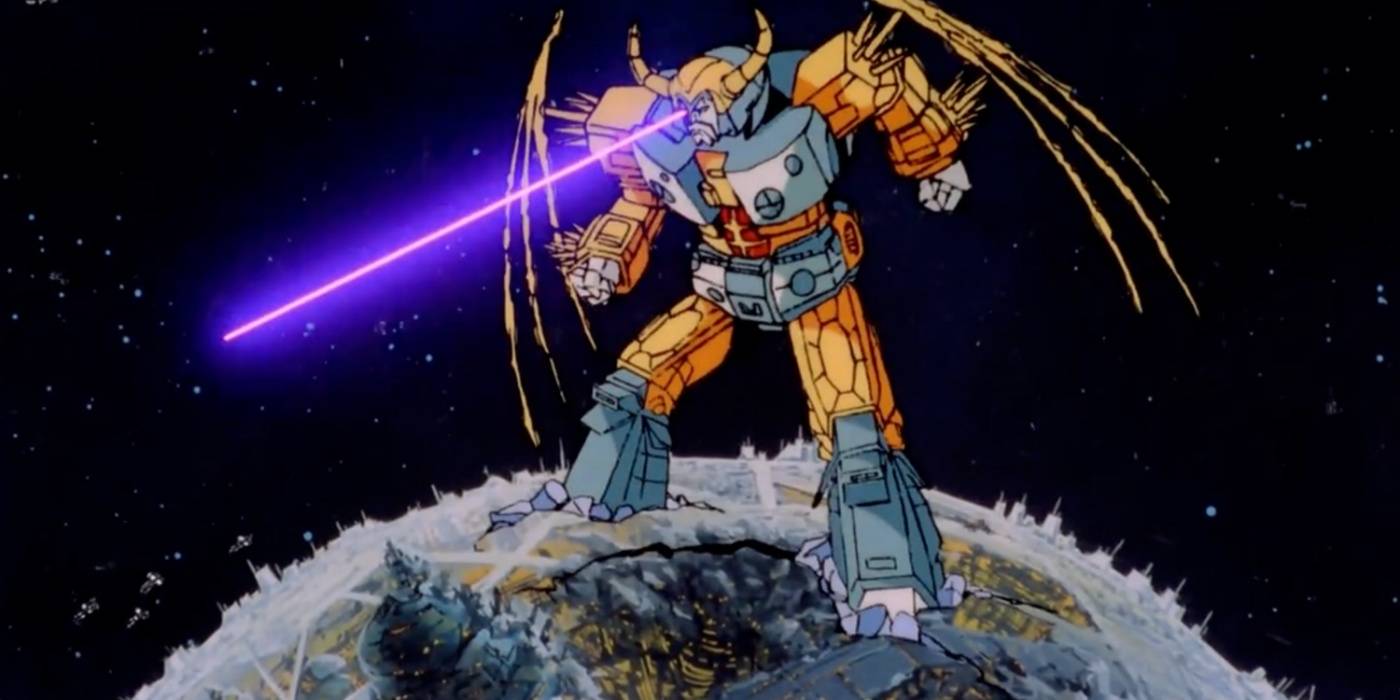 Унитрон из мультфильма *Трансформеры*.