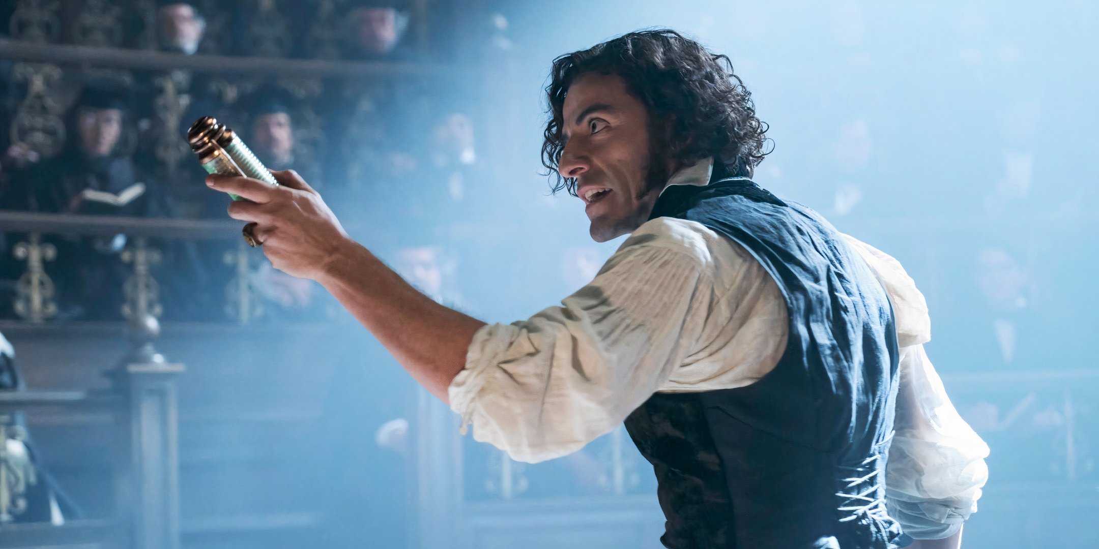 Оскар Айзек в фильме "Франкенштейн" Гильермо дель Торо