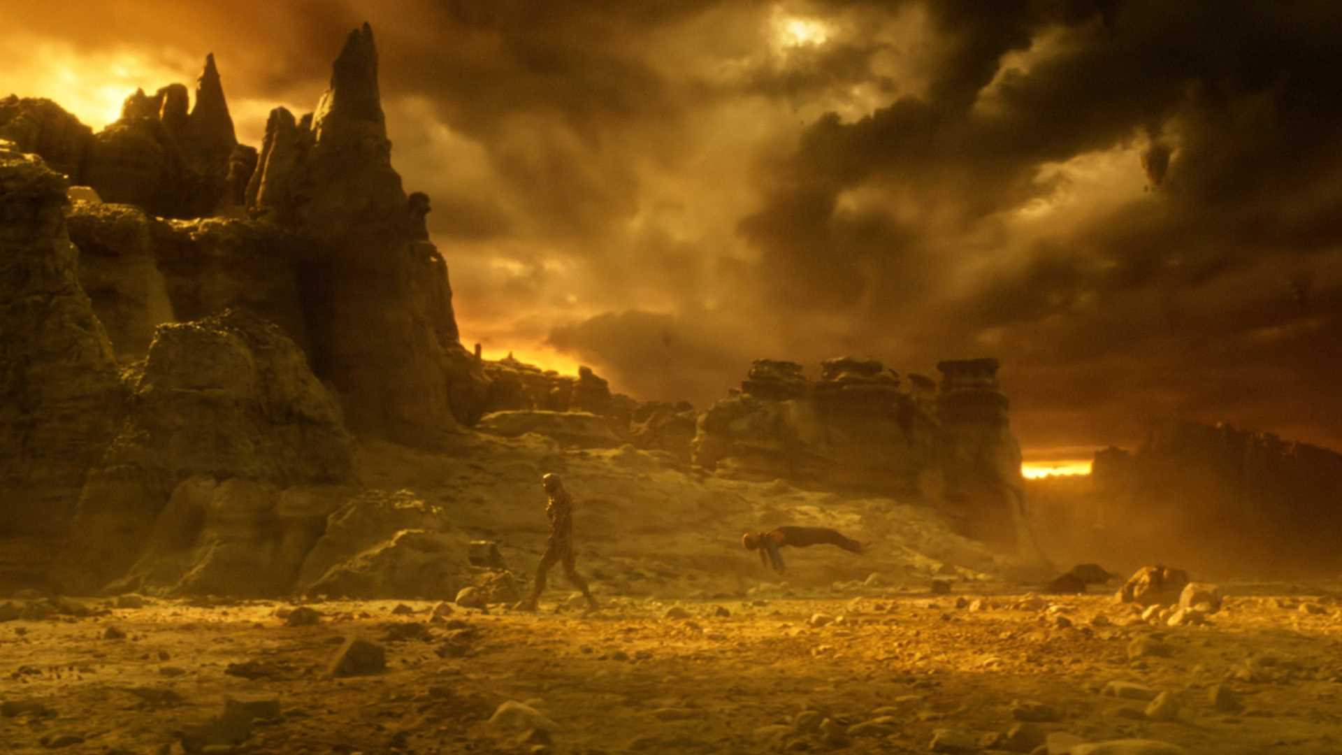 Векна с Холли в Абиссе во время 5-го сезона "Stranger Things"