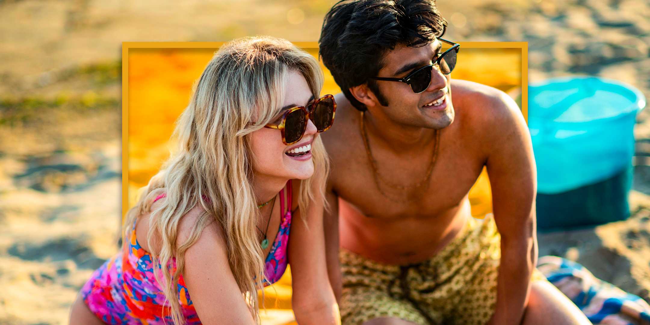 Каден и Гат на пляже в "We Were Liars"