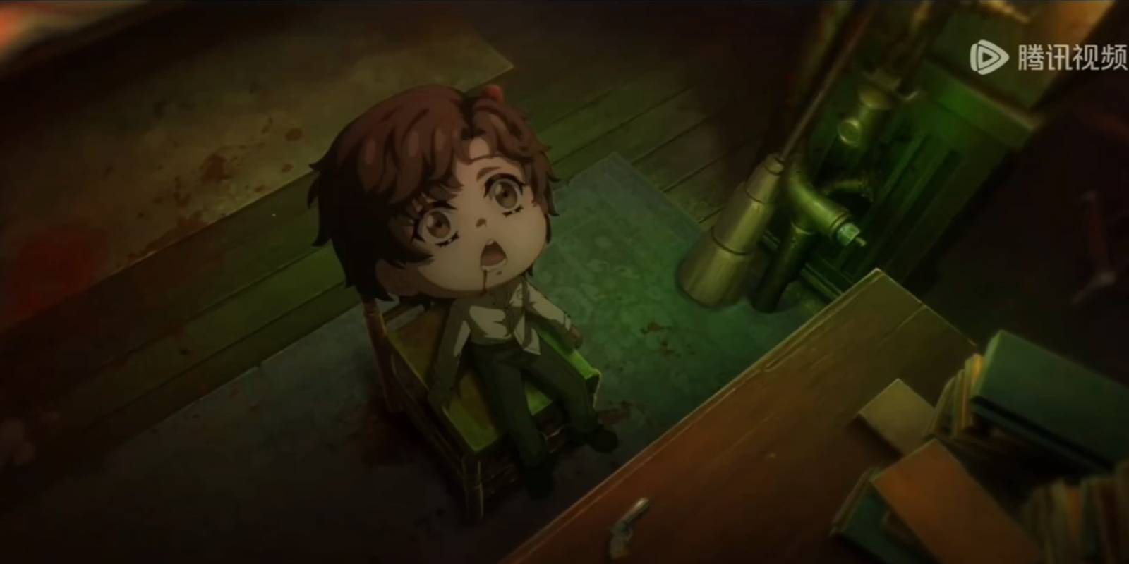 Пробуждение Чжоу Минруи в роли Клейна Моретти в донгхуа Lord of Mysteries, версия Chibi