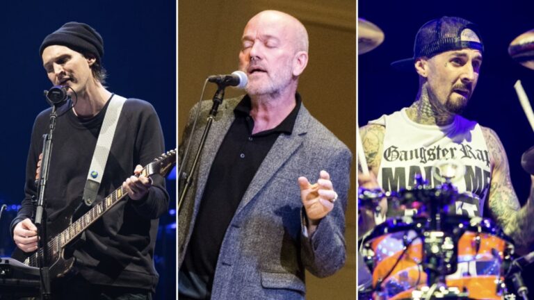 Майкл Стайп совместно с Джошем Клингхофером и Трэвисом Баркером создал тему для сериала HBO «Роустер»