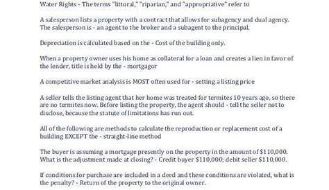 Psi Практические тесты Nj Экзамены на недвижимость Тест Полные правильные ответы