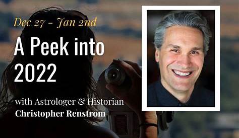 Гороскоп Ренстрома показывает пик 2022 W Кристофер W