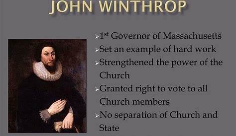 John Winthrop Apush Ppt Powerpoint Presentation скачать бесплатно Id2005575