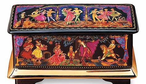 Брэдфорд обменяет музыкальные шкатулки The Nutcracker Russian Ballet Box