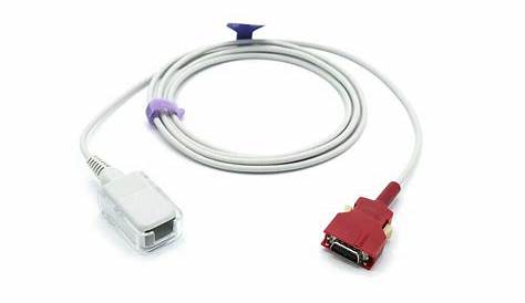 Связной кабель Radical Red Masimo совместимый с Lnc Spo2 адаптер