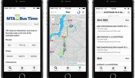Mta Bus Time App Design Критика Iphone Ixdpratt
