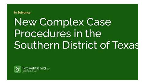 Южный округ Техаса: новые сложные процедуры в области обеспечения безопасности