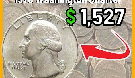 1978 S Quarter Value Вахингтон и Прайс Чарт