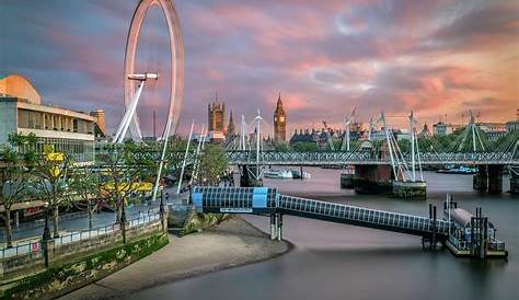 Лондонский закат Август Время Скайлайн Фотография Джеймса Удалла Изобразительное искусство Америка