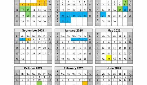 Календарь академического календаря Irsc Charyl Merrielle