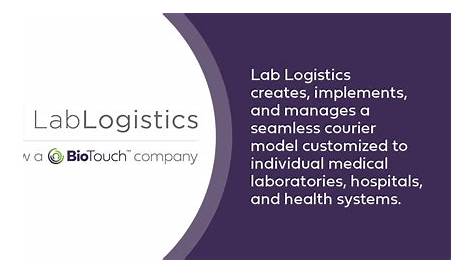 Логистический драйвер лаборатории, обеспечивающий критические результаты для здравоохранения