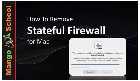 Что такое брандмауэр на Mac Removal Youtube