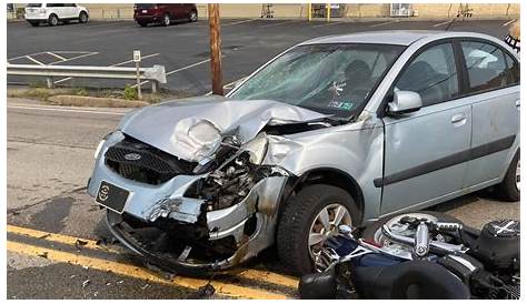 Мотоциклетная авария в округе Бивер с участием автомобиля и отправляет его в больницу