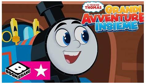 Томас Морцкепиттуб и его друзья Boomerang Engineering рекламируют поезд