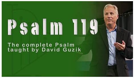 Откройте для себя секреты сердца Давида Гузикса Комментарий к псалму Псалом 119 Послание Полный псалом Гузика Youtube