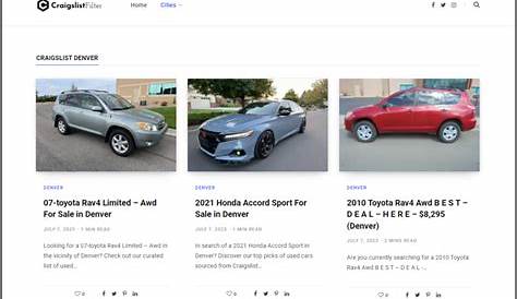 Денверские автомобили от владельца Craigs List Co Paketmu Business Review