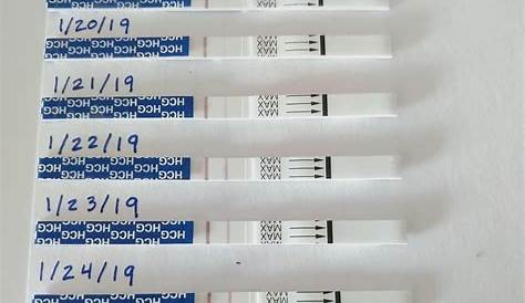 9 Положительный тест на беременность Pregmate Hcg, начинающийся на 1 л 8 и 1 возможный