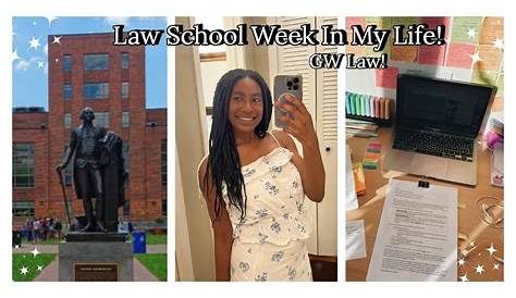Gw Law Transcript School Week в моей жизни