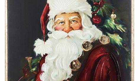 Большое лобби Santa Picture Hobby получает с помощью Bells Canvas Wall Decor онлайн или находит другой декор на стене