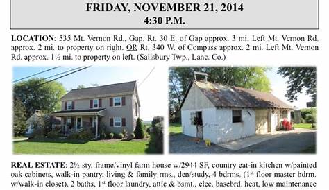 Kline Kreider Good Upcoming Auctions Auction Viewer Lancaster Pa Real Estate (недоступная ссылка — история).