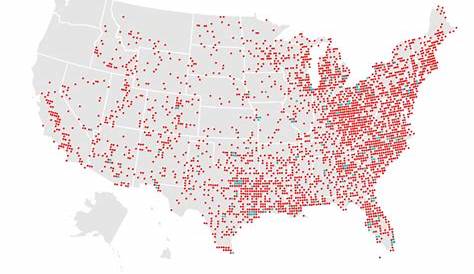 Местоположение семейных долларовых магазинов и где их найти в нашем анализе местоположения