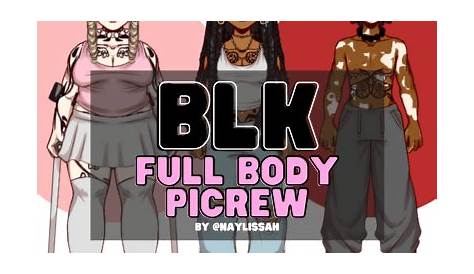 Персонаж Picrew Полная поддержка тела и помощь Html Angelene Me Body в исполнении Countrytrollgirl