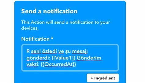 Режим уведомления R Göndermek Ben Biraz Garip Bir Adamım Bazı Ufak