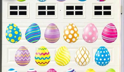 Пасхальный гараж Магнеты Ferraycle 23 Pcs Счастливый декор