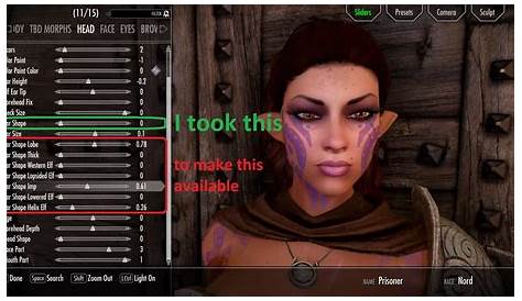 Sse Racemenu будет представлен в Skyrim Special Edition Nexus Mods и Community