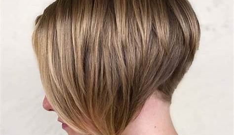 Короткие волосы Короткие спины Длинный фронт 25 модных стилей для женщин