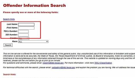 Tdcj Parole Status Online Выпуски